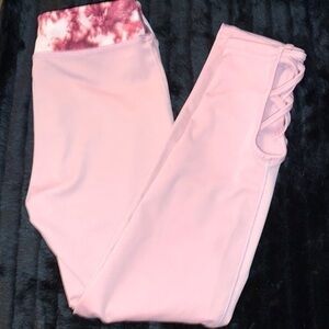 GIRLS SHOSHO LEGGINGS PINK SIZE 10/12